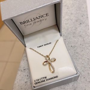 Gold Diamond Necklace